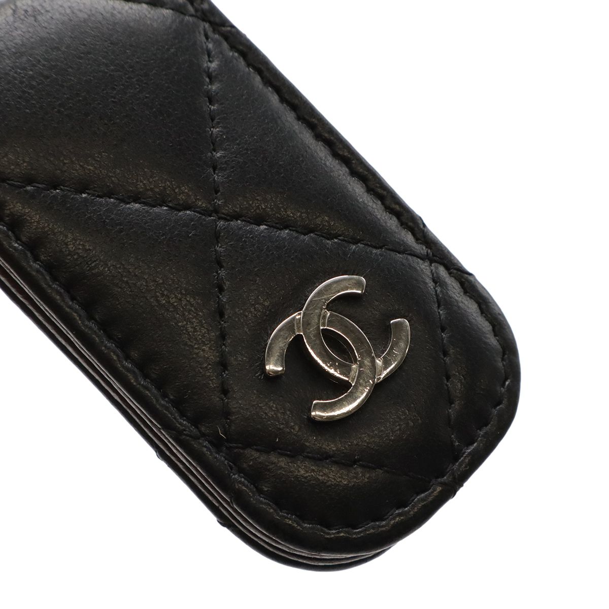 CHANEL シャネル マトラッセ ココマーク マネークリップ ビルクリップ