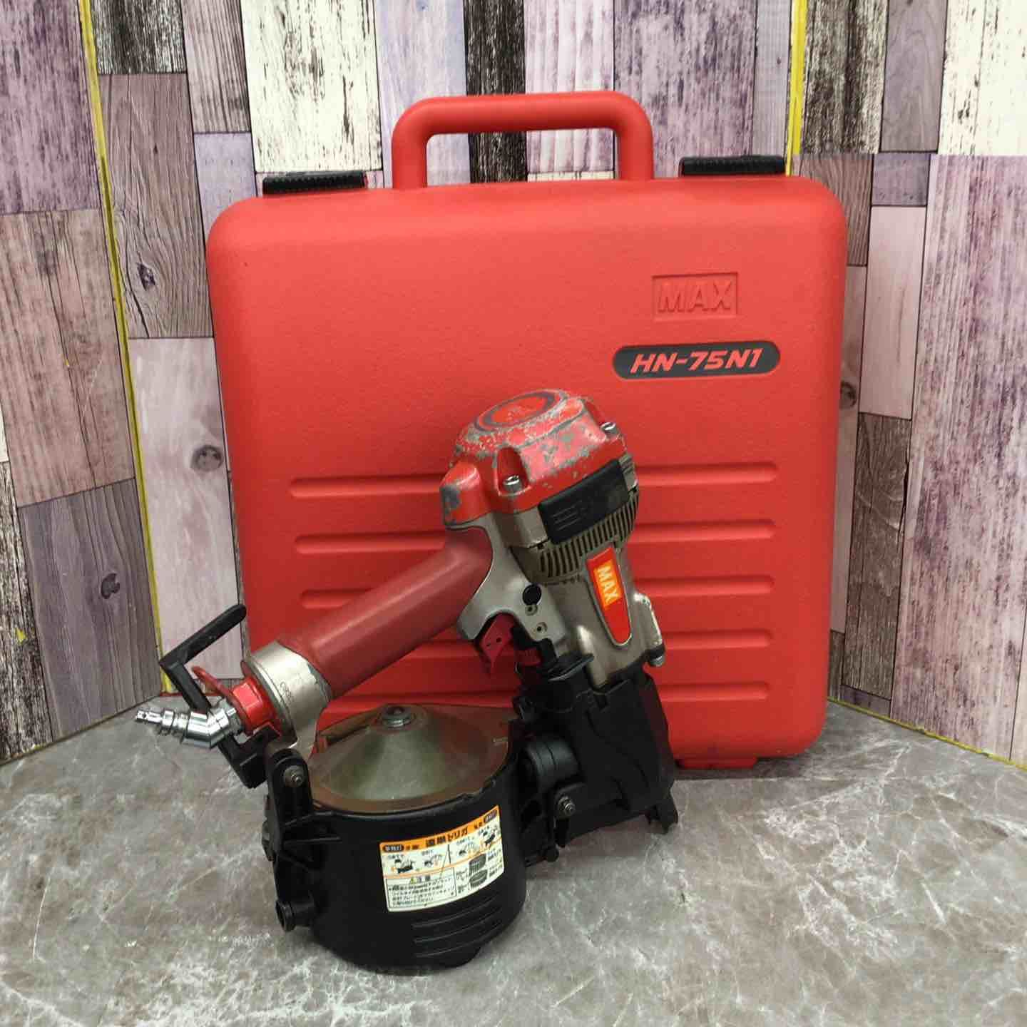 マックス MAX 高圧エア釘打ち機 HN 75 N 1