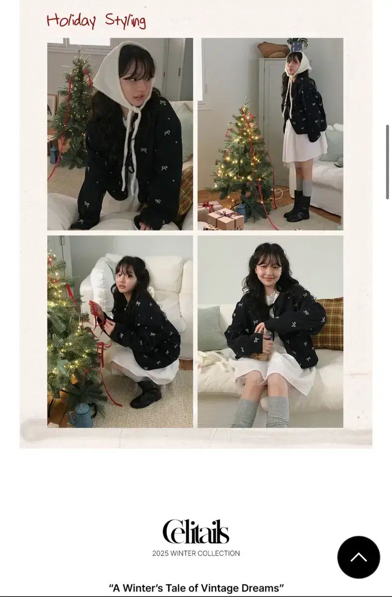 CELITAILS ブラック リー ribbon ジャケット