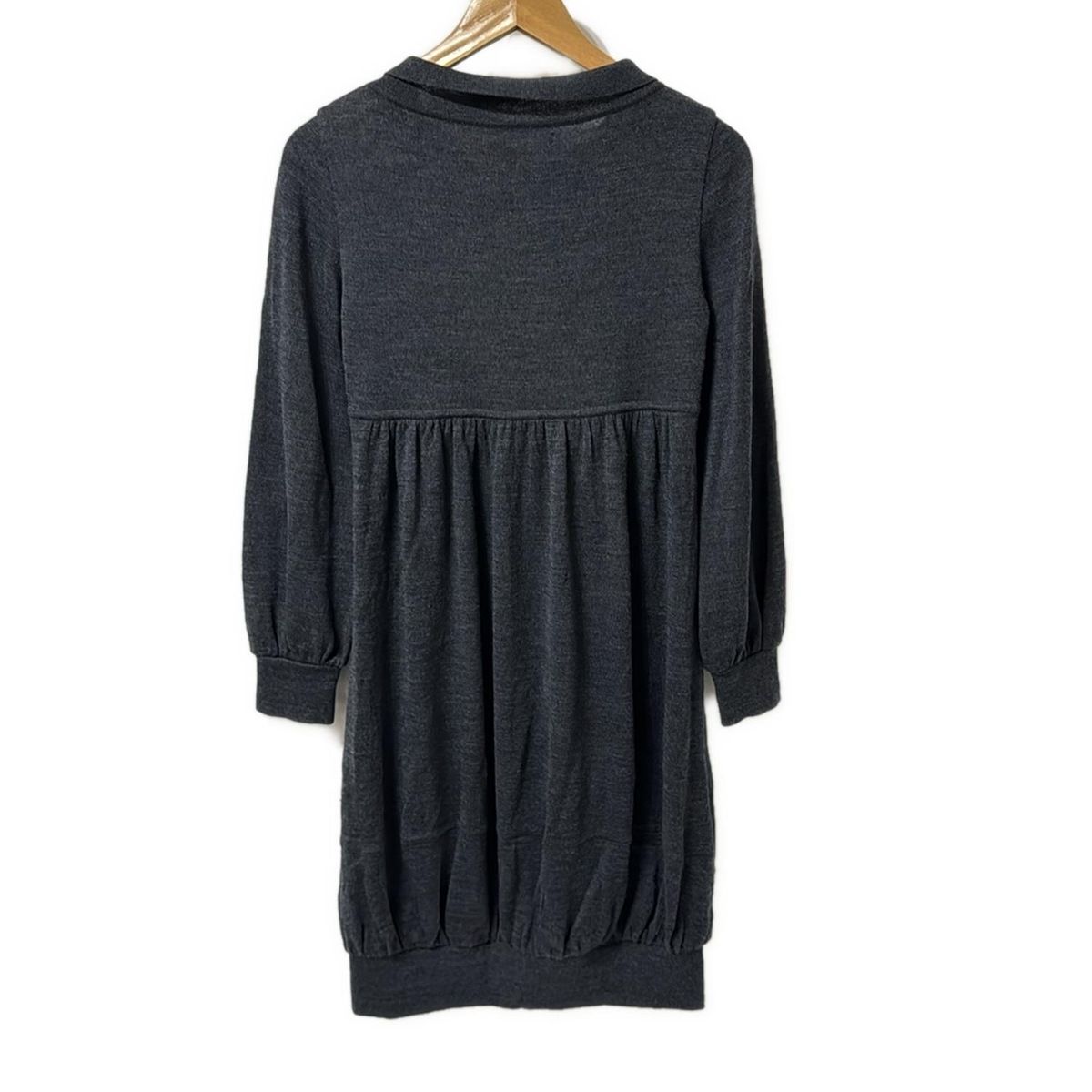 ☆rabichandesuselfさま専用☆Rene フレアワンピースサイズ38 Rene(ルネ) ワンピース サイズ38 M レディース美品 - ダークグレー