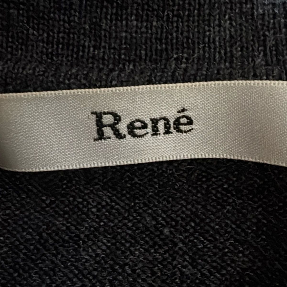 Rene(ルネ) ワンピース サイズ38 M レディース美品 - ダークグレー