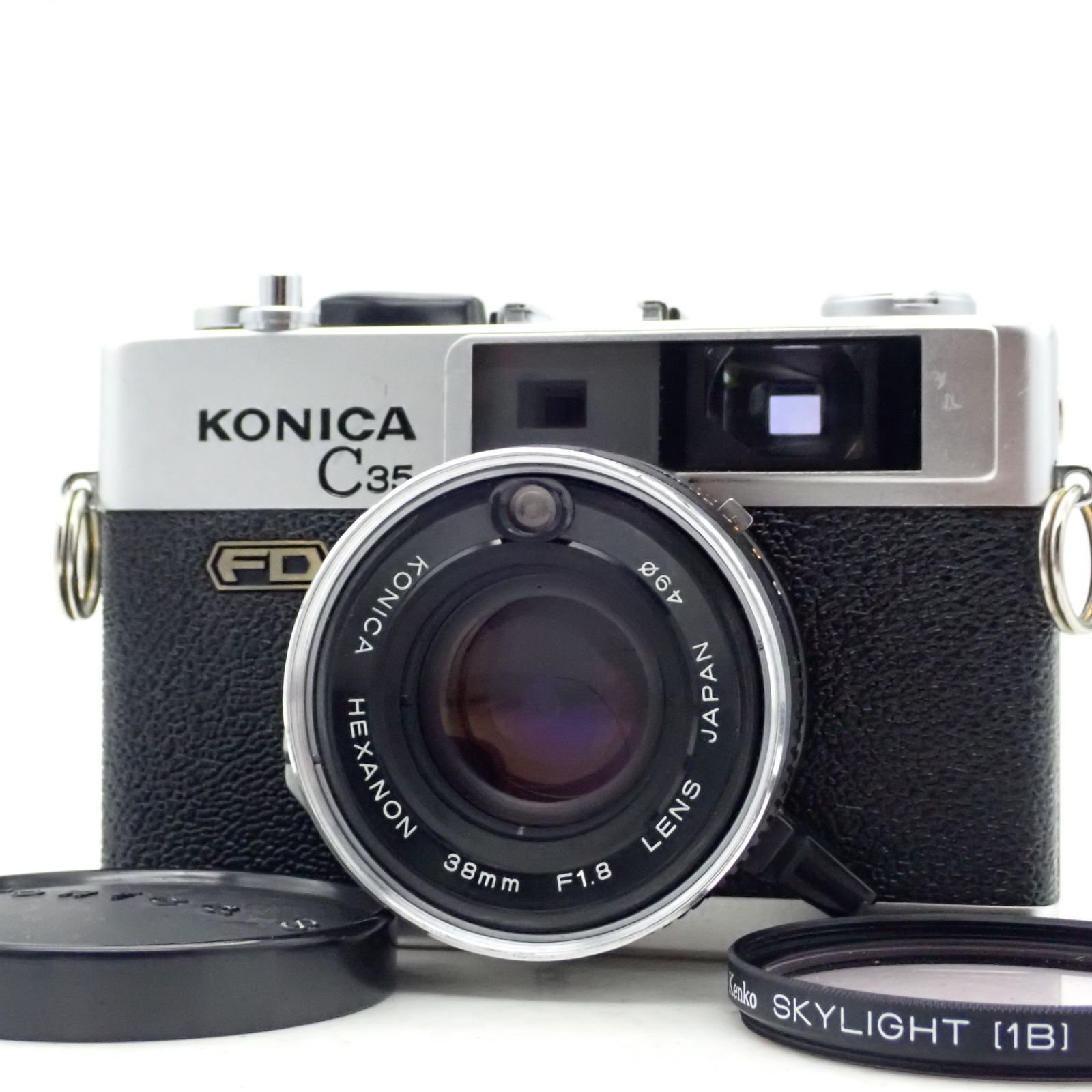 美品 KONICA C35 FD HEXANON 38mm f1.8 レンジファインダー コンパクト