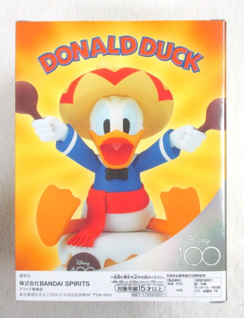 BANDAI SPIRITS ソフビフィギュア DONALD DUCK ドナルドダック