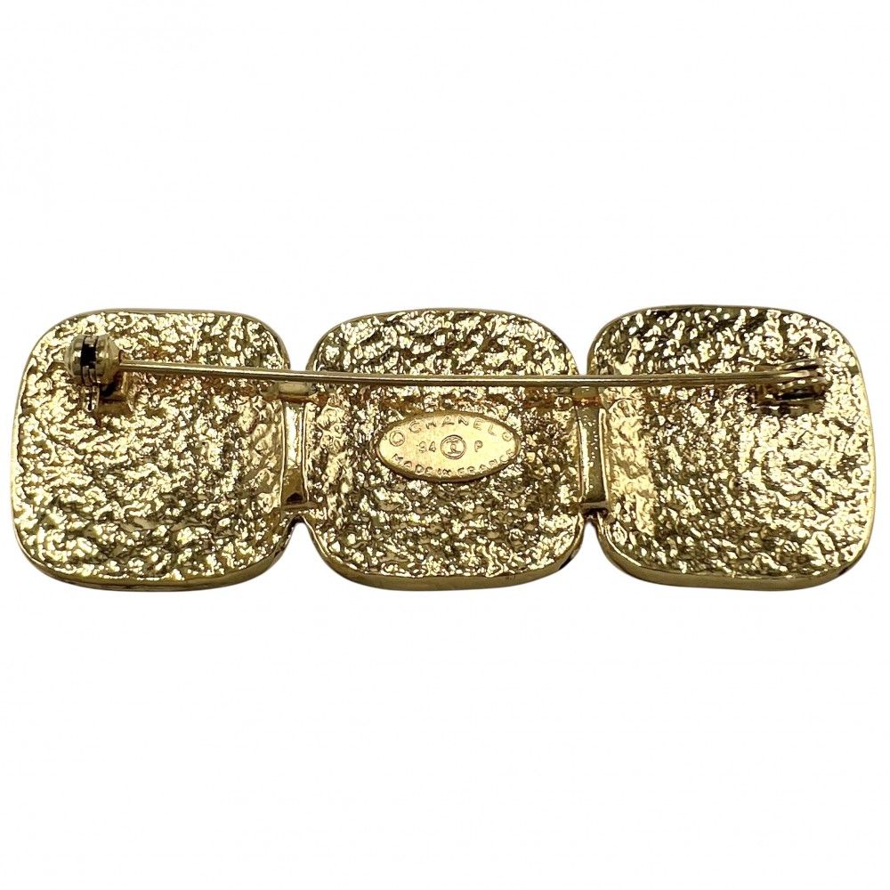 シャネル ブローチ レディース ココマーク スクエア ヴィンテージ