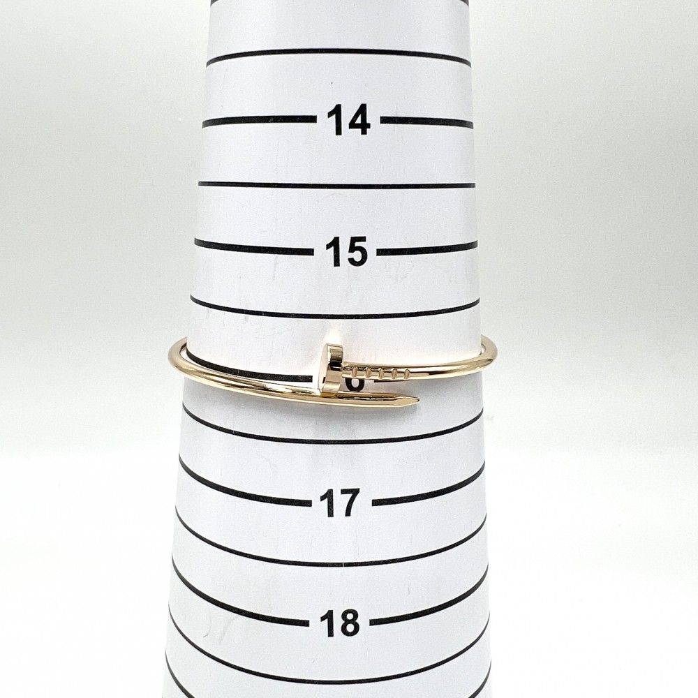 カルティエ バングル レディース ブレスレット ジュストアンクル 釘 18