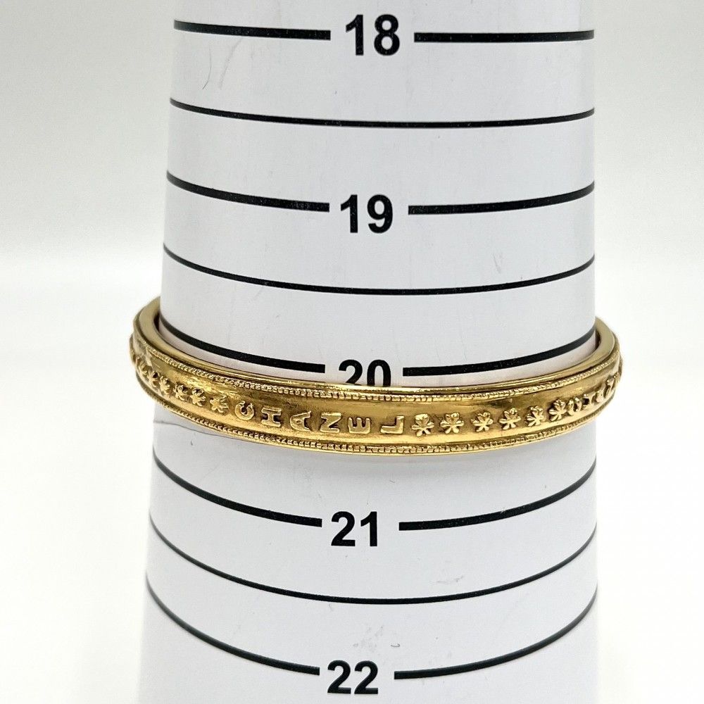 シャネル バングル レディース 4連 ロゴ アクセサリー ヴィンテージ