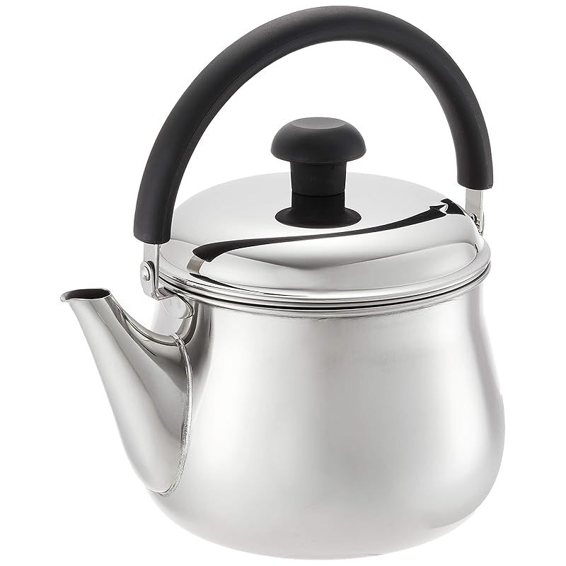 Miyaco ウーロン 薬草ケトル 2.5 L ステンレス 広口 SP-50 つる黒