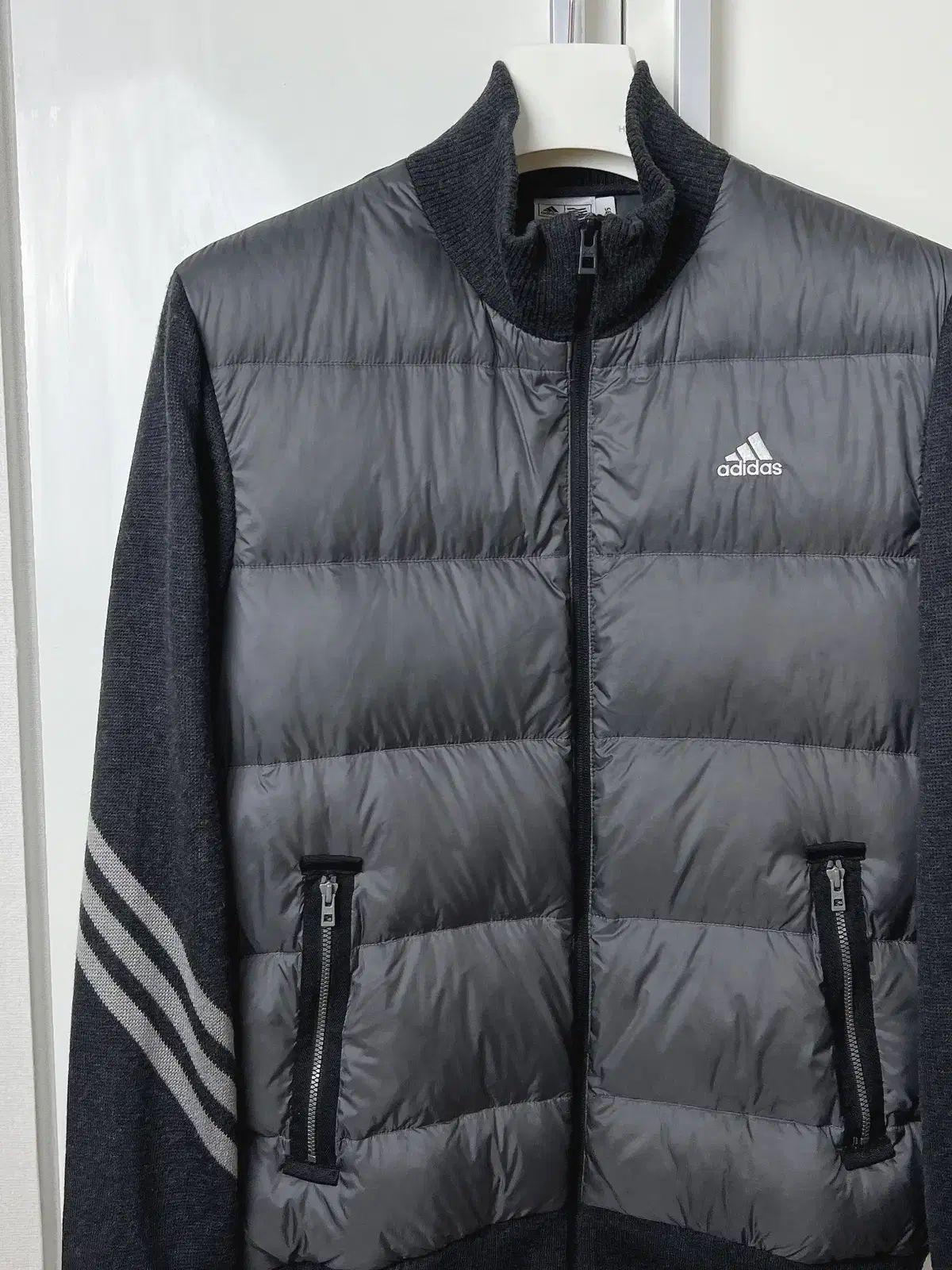 ジップアップ ニット