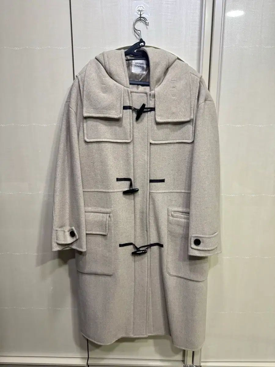 STUDIO TOMBOY スタジオトムボーイ ダッフルコート アイボリー