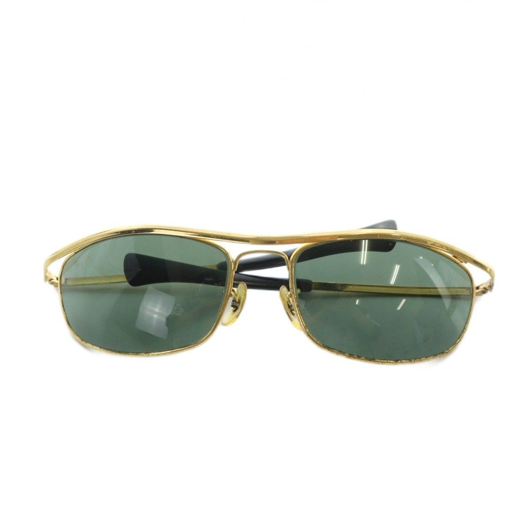 【中古】レイバン RAY BAN L0255 サングラス 眼鏡 めがね ロゴ カラーレンズ ゴールド色 ■GY18 /MQ メンズ レイバン RAY BAN L0255 サングラス 眼鏡 めがね ロゴ カラーレンズ