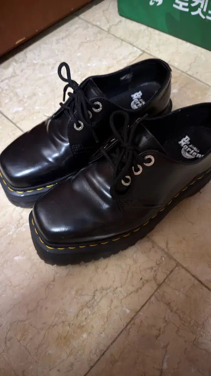 DR MARTENS 1461 クアッド Starship Square スタシ ブラック