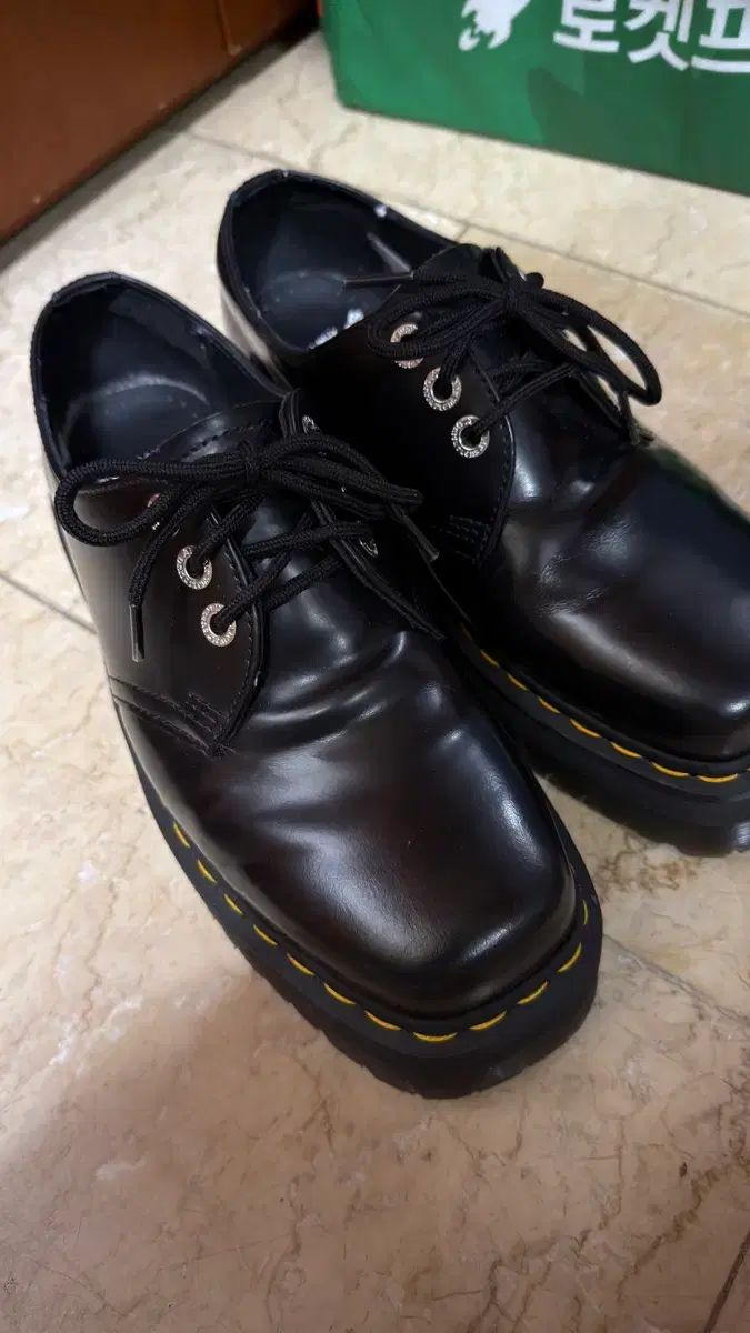 DR MARTENS 1461 クアッド Starship Square スタシ ブラック