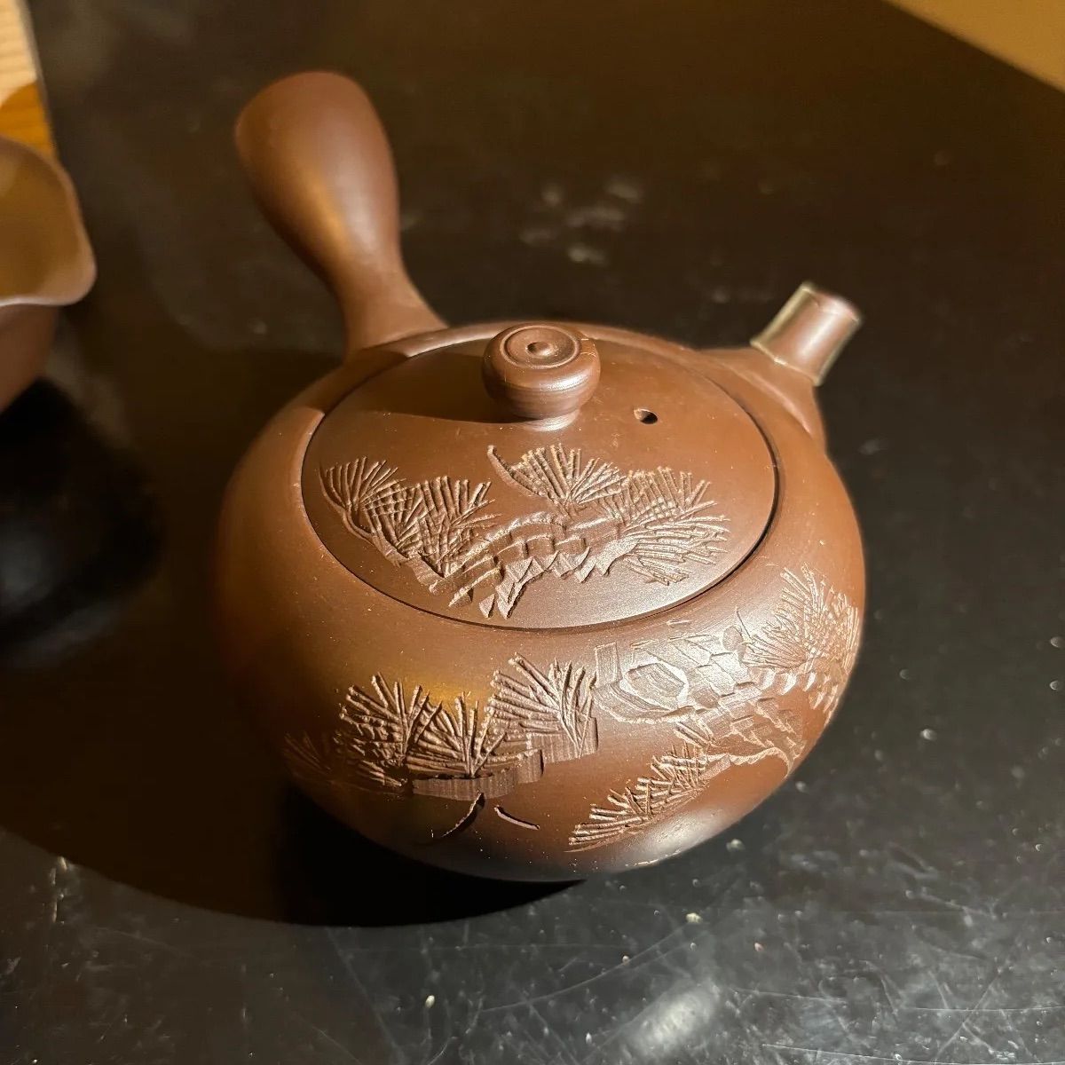 四日市萬古焼 煎茶器 勇山造 陶器 陶芸 伝統工芸 工芸品 銘 茶器