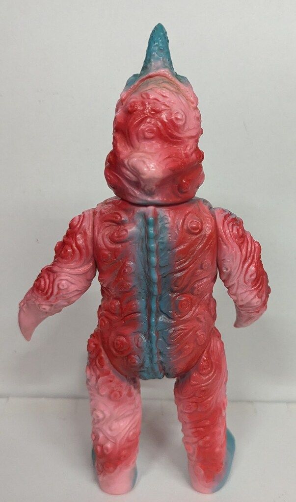 ベアモデル オール怪獣コレクション ペロリンガ星人 ピンク成型 赤緑