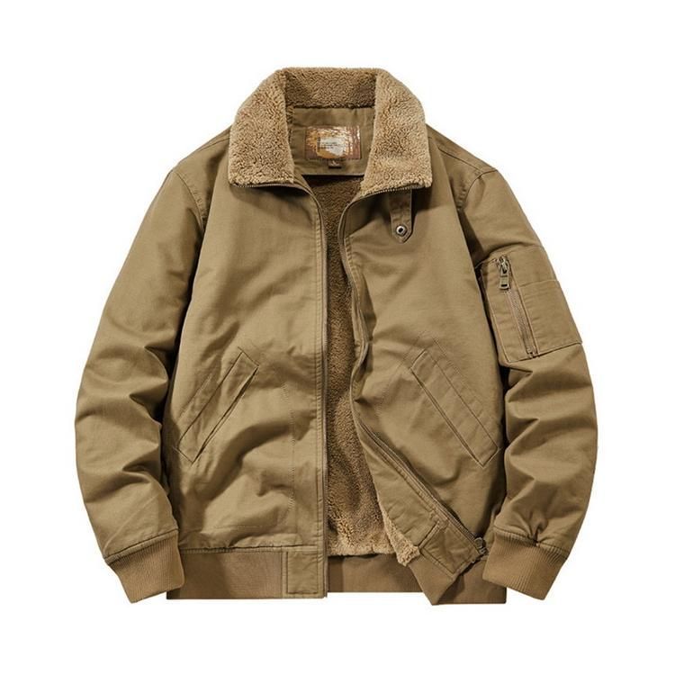  メンズ アウター ミリタリージャケット ムートンジャケット ma 1 ジャンパー 厚手 ボアジャケット 裏起毛 防寒着 秋冬 秋物 その他 トップス