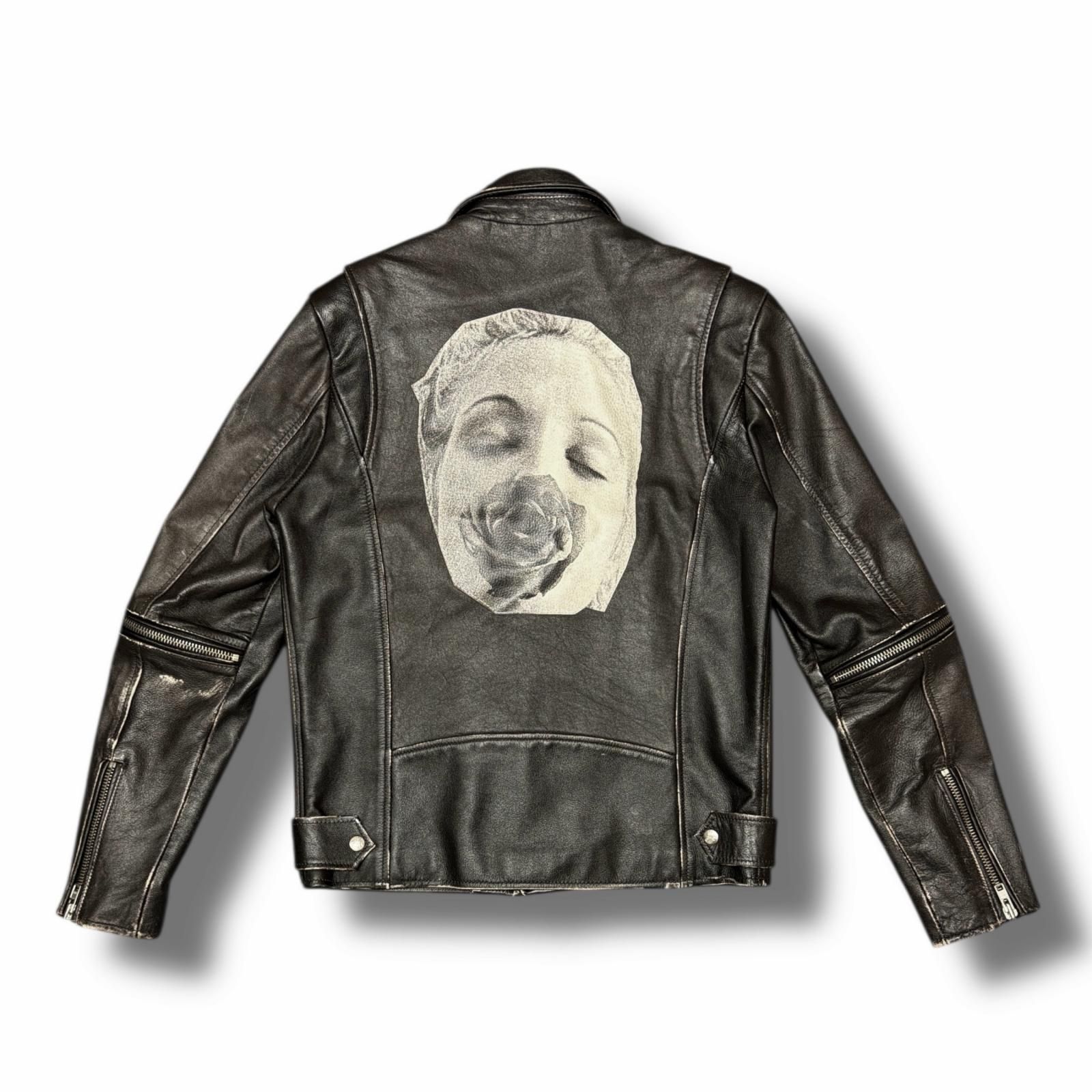 MISBHV Riders jacket バックプリントダブルライダースジャケット