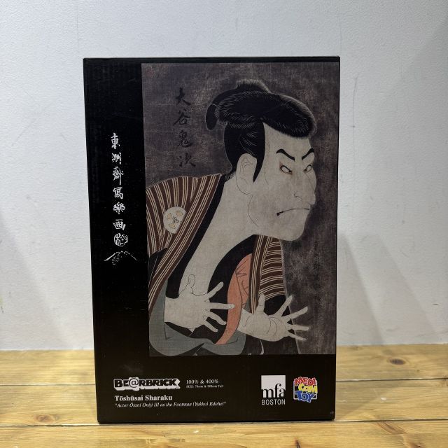 MEDICOM TOY BE@RBRICK 東洲斎写楽「三代目大谷鬼次の奴江戸兵衛」100