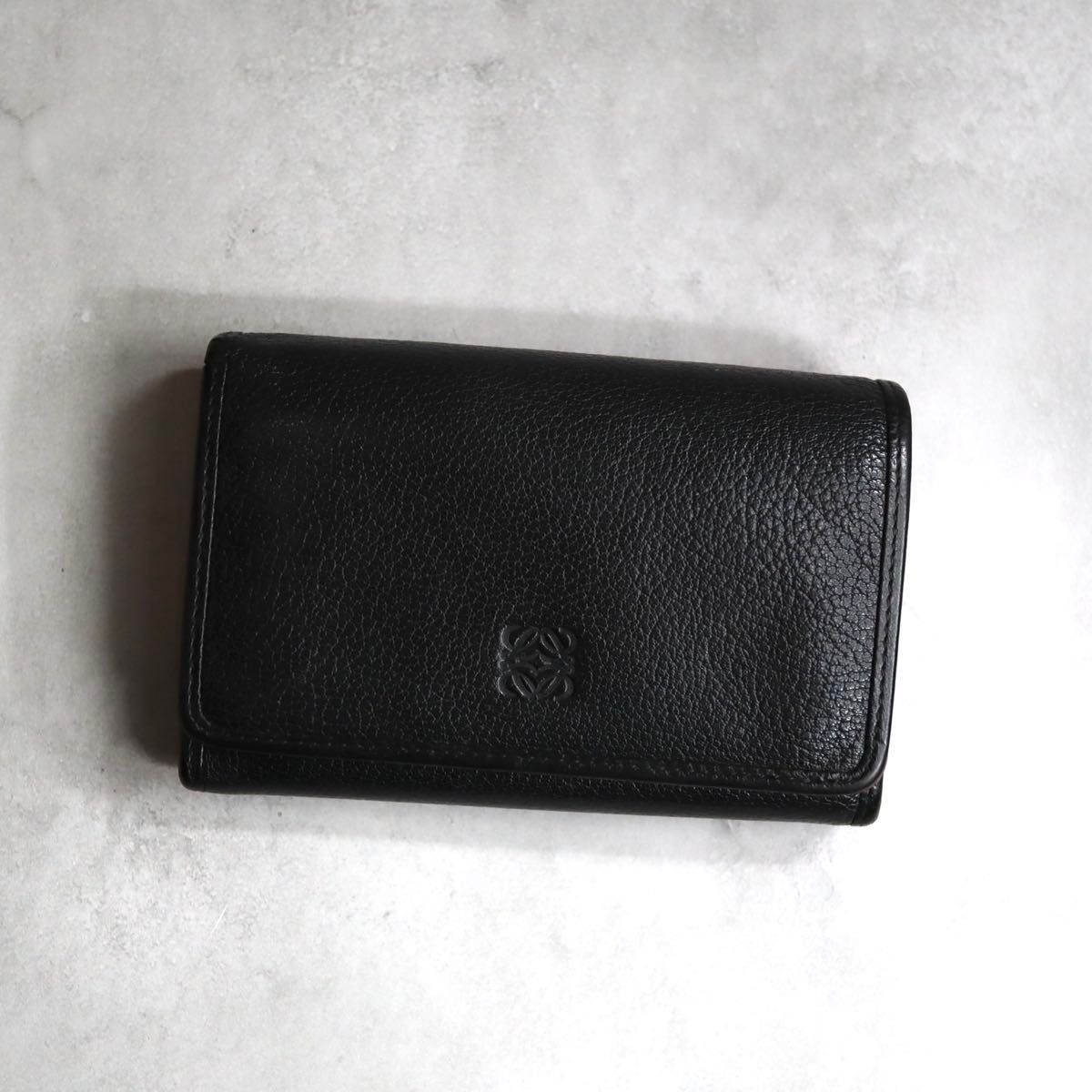 LOEWE ロエベ / アナグラムコンパクトウォレット 二つ折り財布 