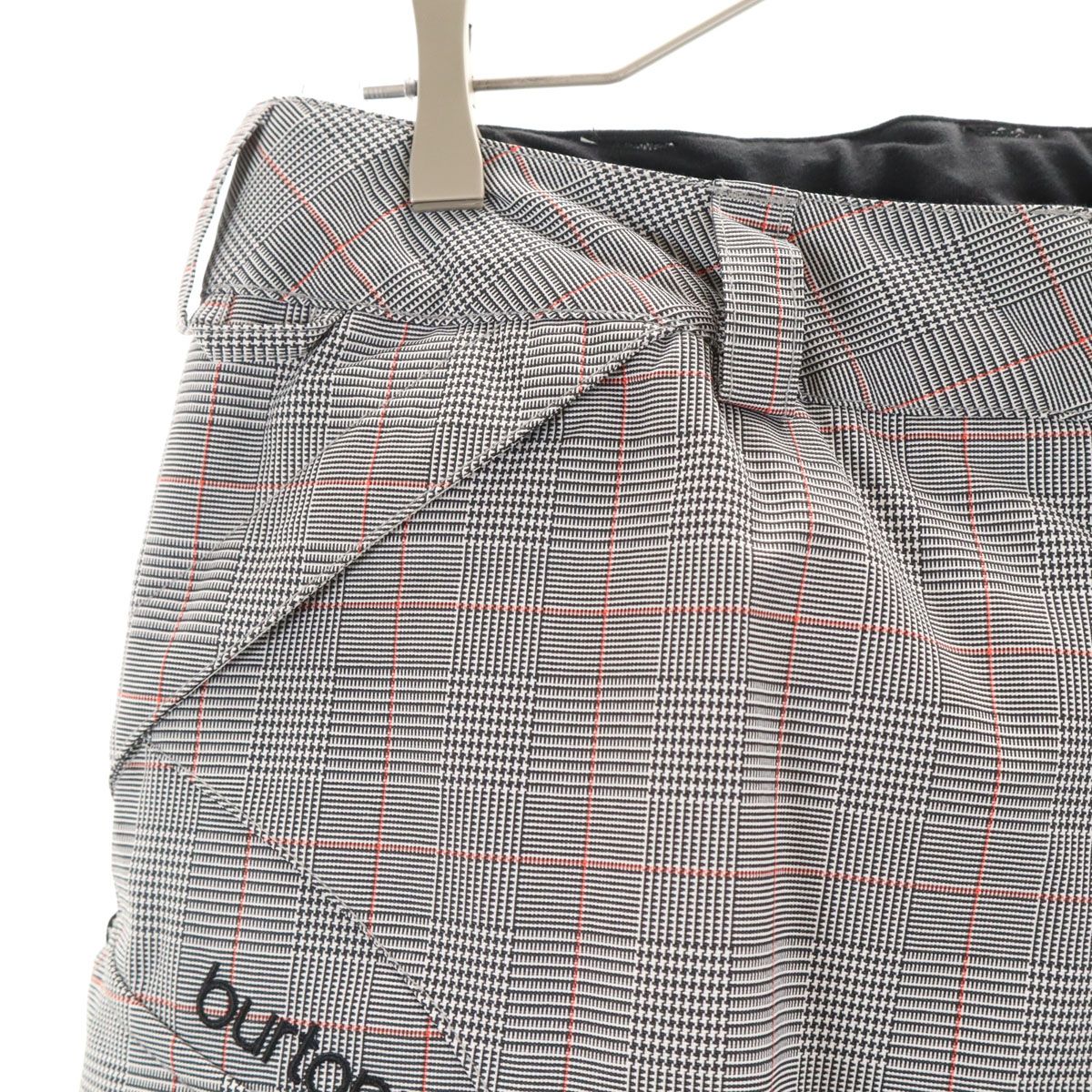 未使用 BURTON バートン グレンチェック スノーボード カーゴパンツ M グレー系 中綿 メンズ 未使用 BURTON バートン グレンチェック スノーボード カーゴパンツ M