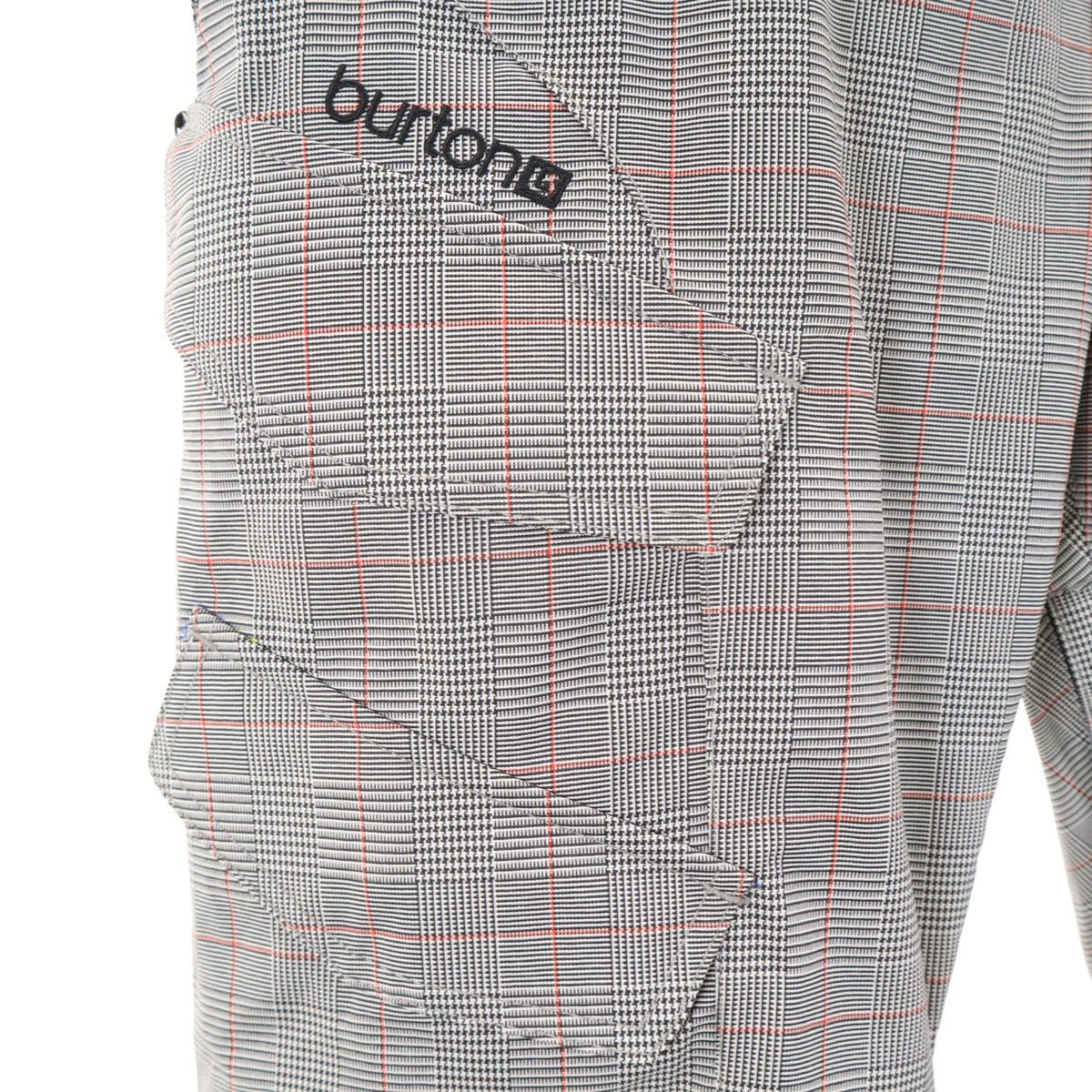 未使用 BURTON バートン グレンチェック スノーボード カーゴパンツ M