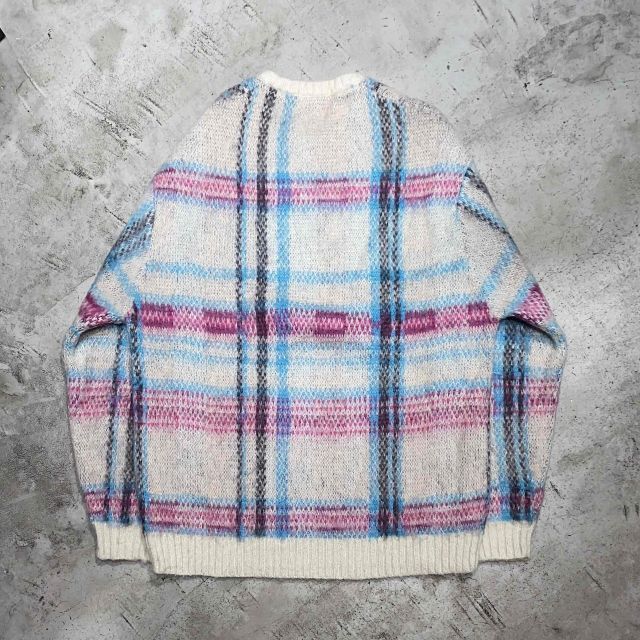 Supreme 20aw Brushed Plaid Sweater Lサイズ シュプリーム ブラッシュ
