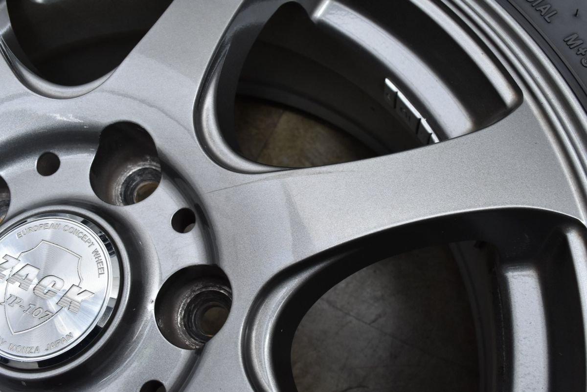  ノア ヴォクシー セレナ等 ZACK 16 in 6 5 J 38 PCD 114 3 ブリヂストン ブリザックVRX 205 60 R ステップワゴン アクセラ エスクァイア 16インチ タイヤ ホイールセット