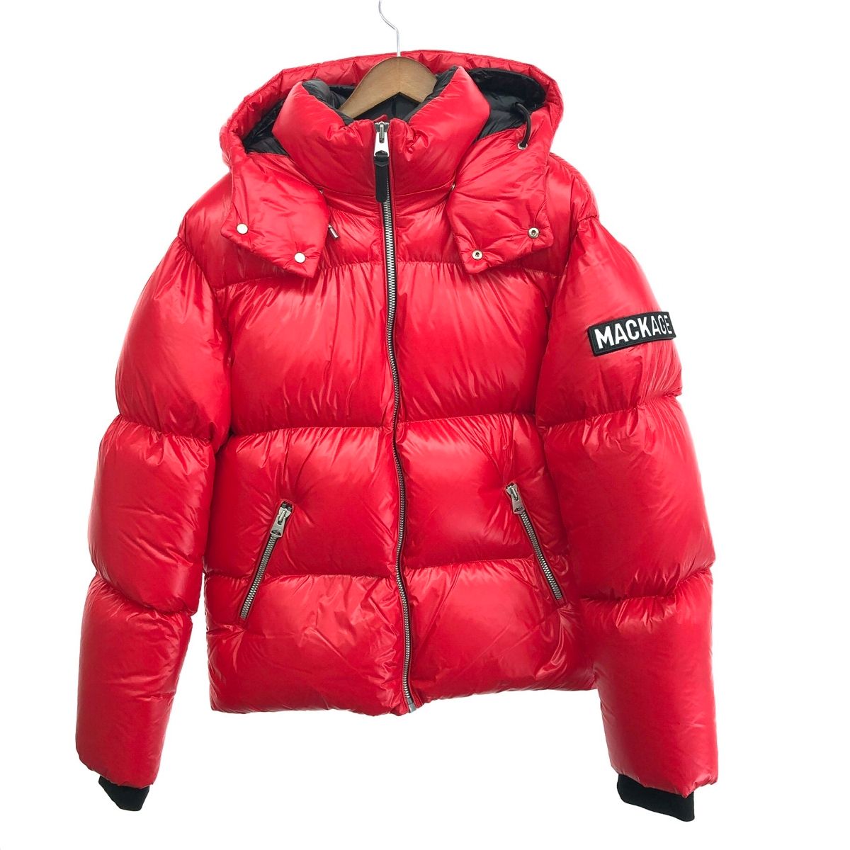 Mackage マッカージュ ダウンジャケット サイズ:40 レッド メンズ 