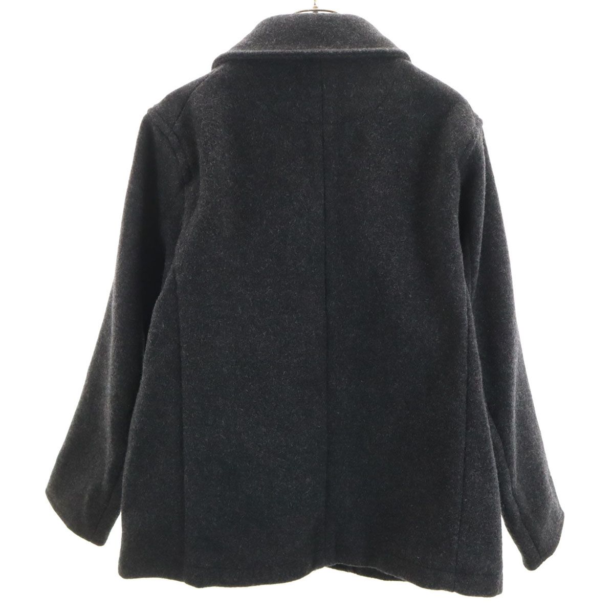 美品 Danton ダントン 日本製 丸襟 ウールモッサ ジャケット 42