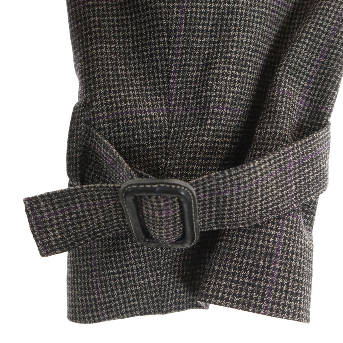 Y's for men ワイズフォーメン 日本製 ウール ハウンドトゥース柄