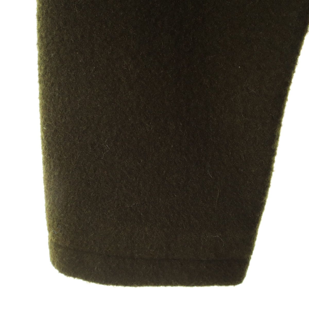 AMERI UNDRESSED アメリ 3WAY ブランケット ウールコート F カーキ