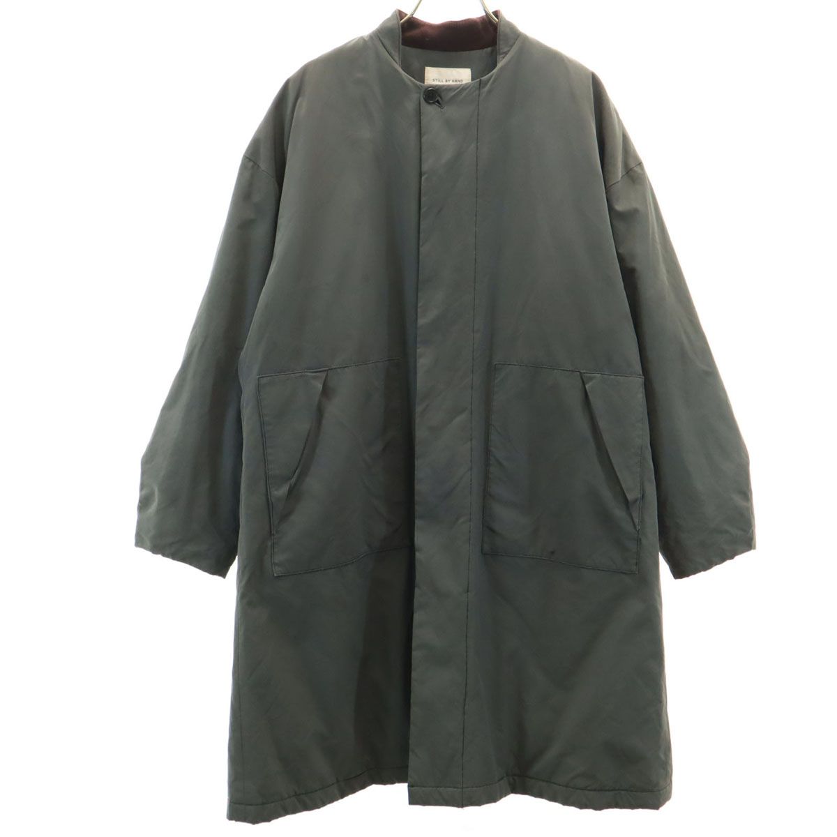STILL BY HAND スティルバイハンド 日本製 中綿コート 4R カーキ