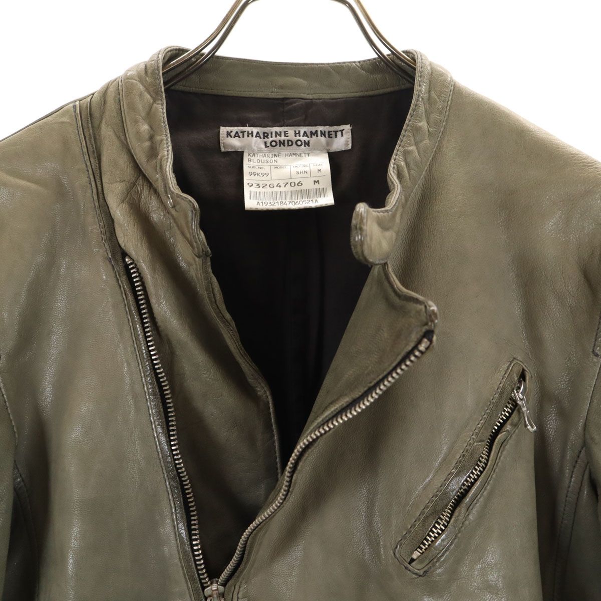 KATHARINE HAMNETT LONDON キャサリンハムネットロンドン レザー