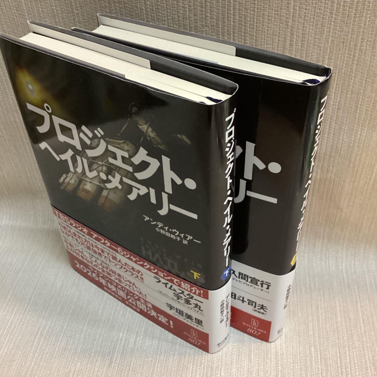 プロジェクト・ヘイル・メアリー上下巻 2冊セット - メルカリ