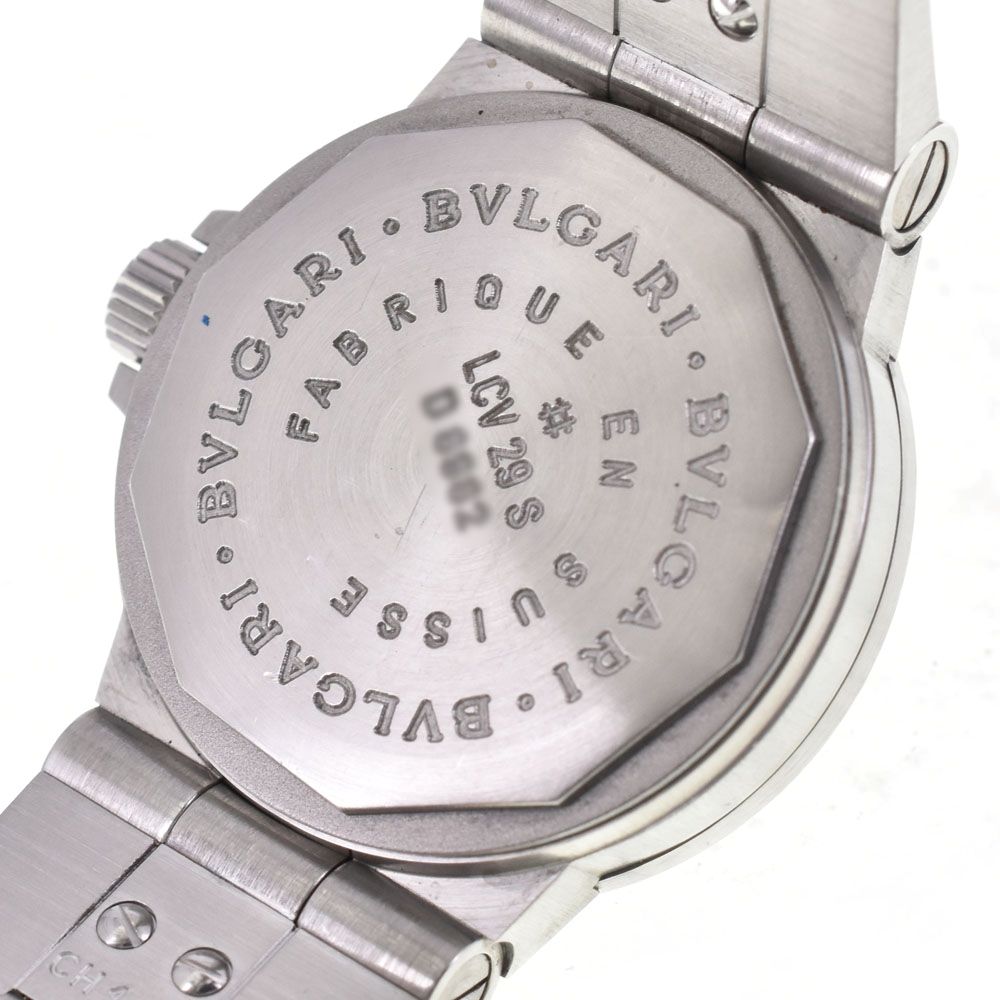 ブルガリ BVLGARI LCV29S ディアゴノスポーツ 自動巻き レディース