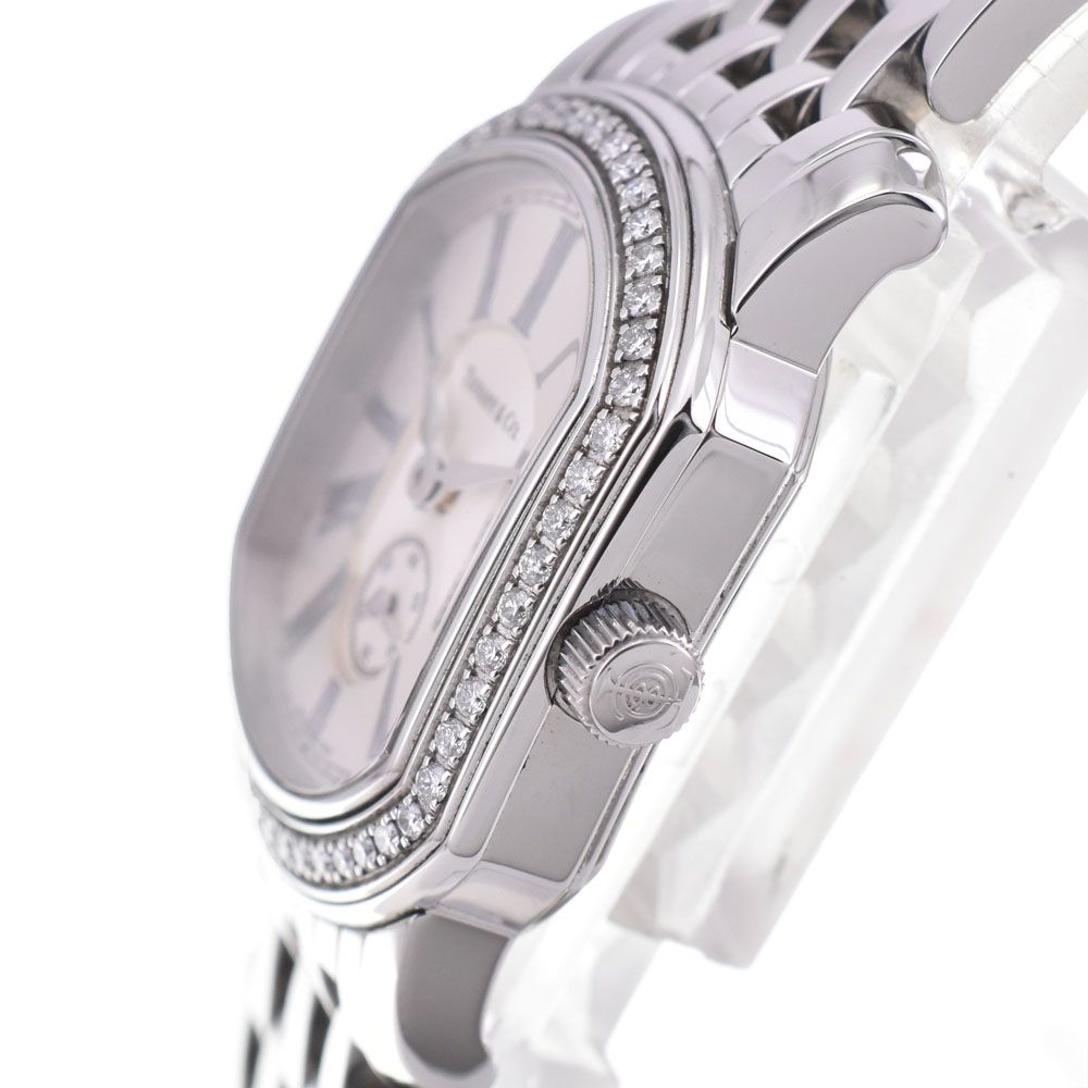 ティファニー TIFFANY&Co. 21932523 マーククーペ ダイヤモンドベゼル 