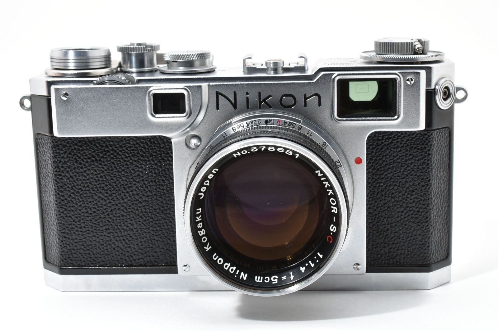 4644 ニコン Nikon S 2 フィルムカメラ Nikkor C 50 mm F 1 4