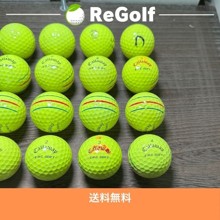 中古】 ロストボール キャロウェイ ERC SOFT トリプルトラック