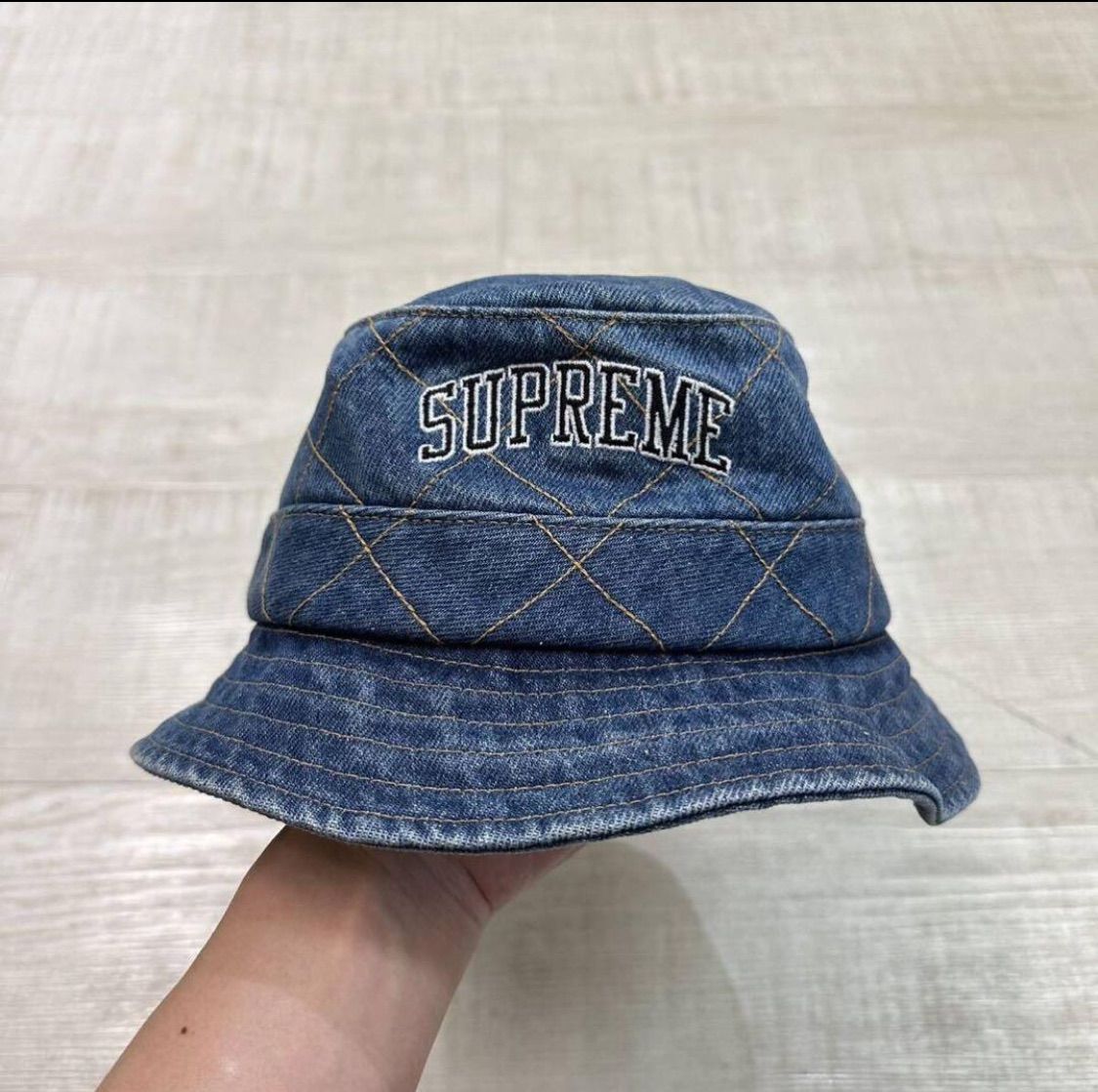 18aw 2018 Supreme シュプリーム Diamond Stitch Crusher Hat
