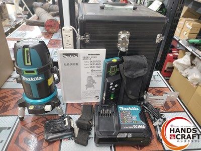 makita マキタ 10 8 V 充電式 グリーンレーザー墨出し器 バッテリー 1 充電器付き ハンズクラフ