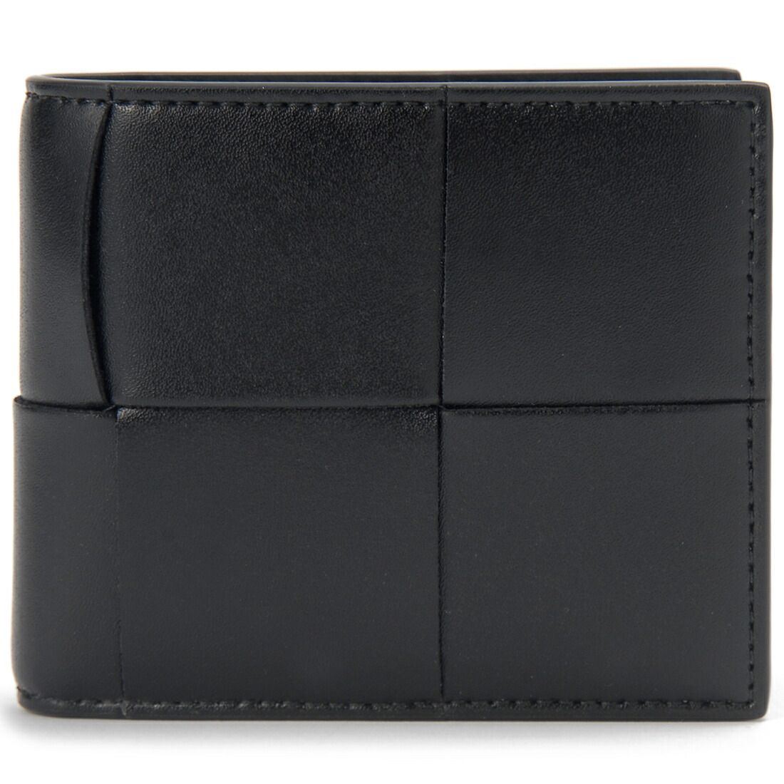 Bottega Veneta ボッテガヴェネタ 二つ折り財布 メンズ ブラック CASSETTE