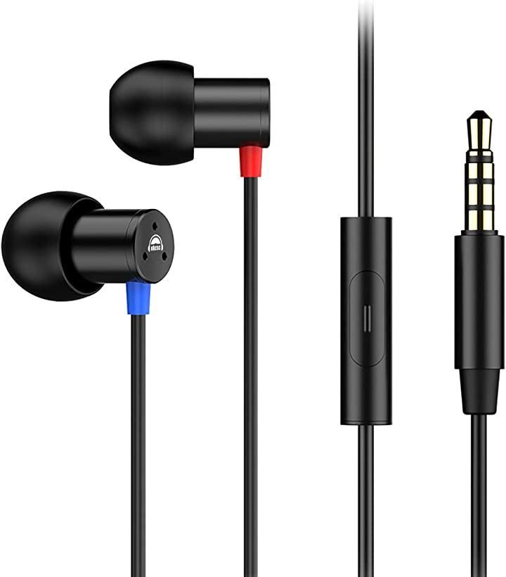 OKCSC SP6 Sleeping Phone, Wired Sleep Earphones, ASMR, Canal Type, Lightweight, High Sound Insulation, Ears Aren't Painful with Microphone (3.5mm)