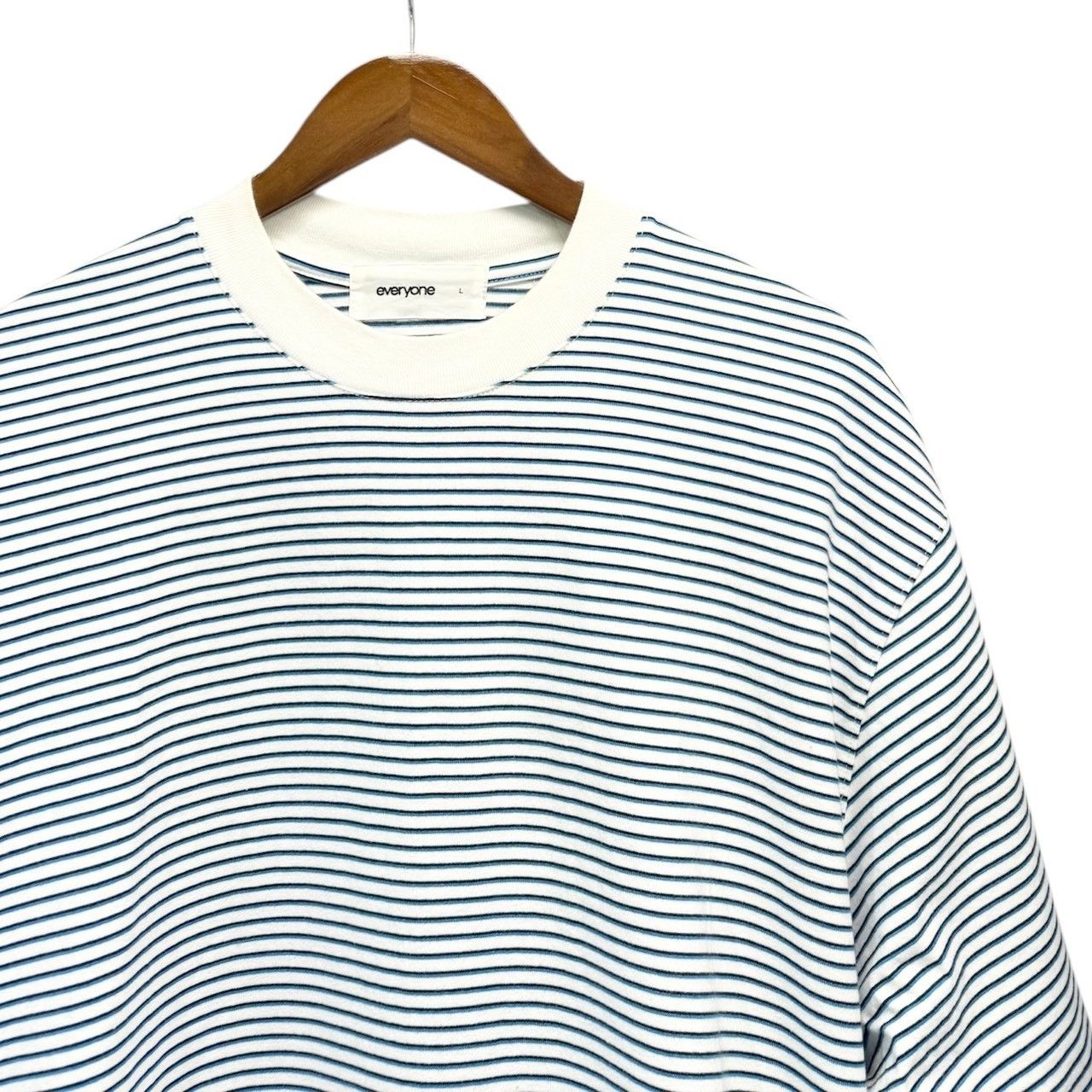 everyone エブリワン 24SS Gimme Five everyone border tee ボーダーT