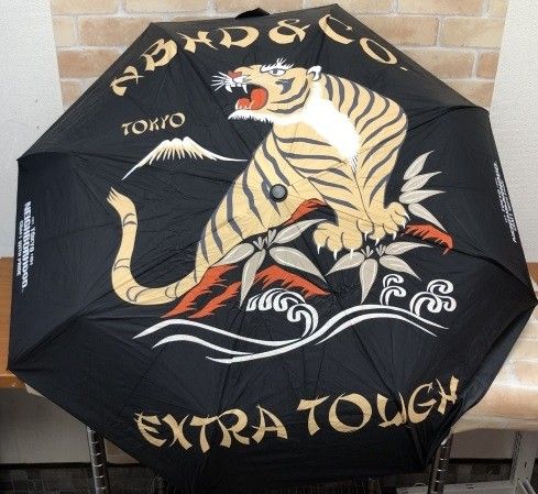 中古】 NEIGHBORHOOD ネイバーフッド 折り畳み傘 タイガープリント