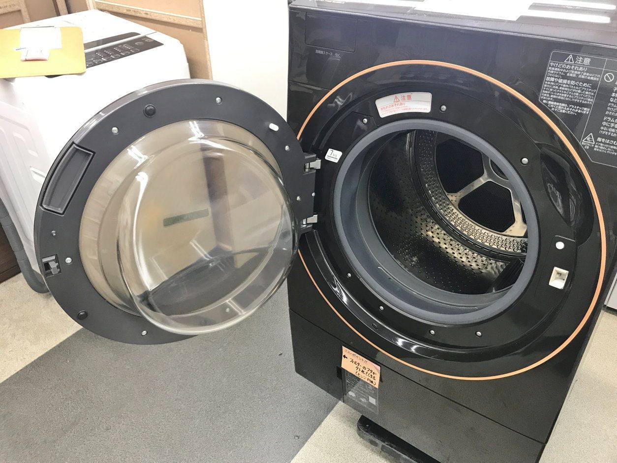  ドラム式洗濯機 TW 127 X 9 L ブラウン 12 kg 7 左開き 東芝 TOSHIBA 静岡市 店頭併売品 → ドラム式洗濯機本体 ドラム式洗濯機