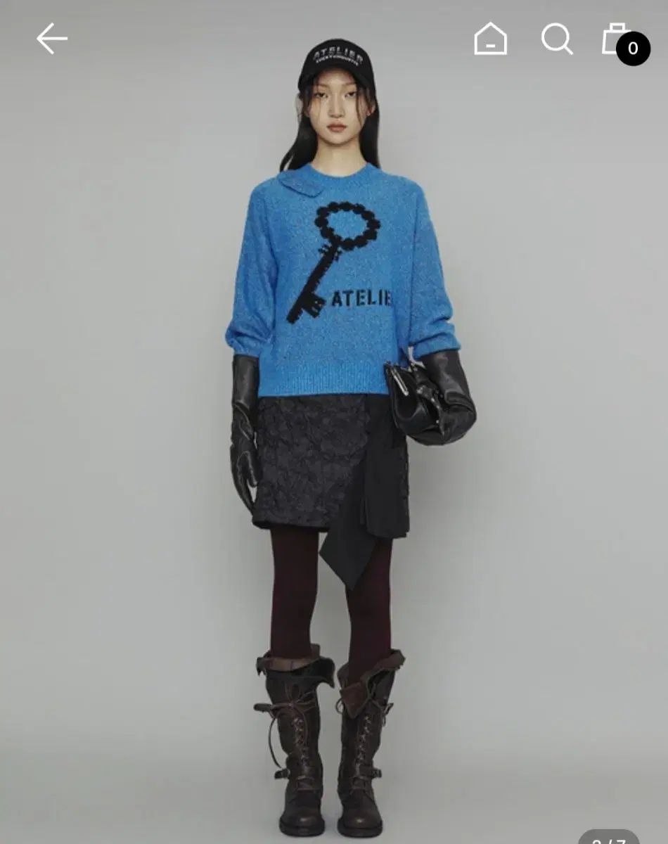 LUCKY CHOUETTE ラッキーシュエトゥ アトリエ ニット