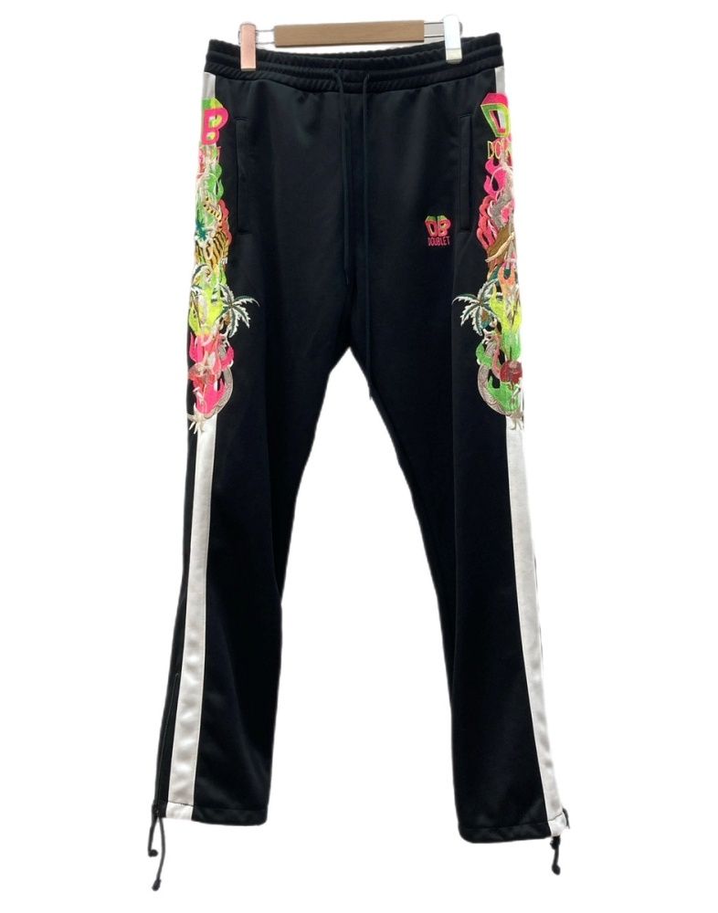 ダブレット doublet 19SS CHAOS EMBROIDERY TRACK PANTS トラック