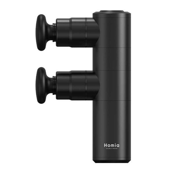 ダブル振動ヘッド ハンディガン ダブルソード ブラック HOMIA HMDS 21 B