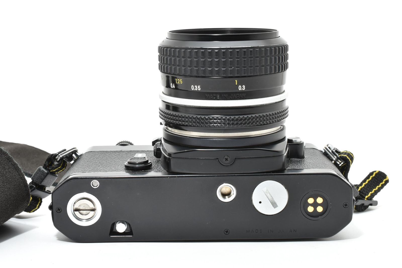 4648 ニコン Nikon FM Black Ai Nikkor 35mm f2.8 フィルムカメラ