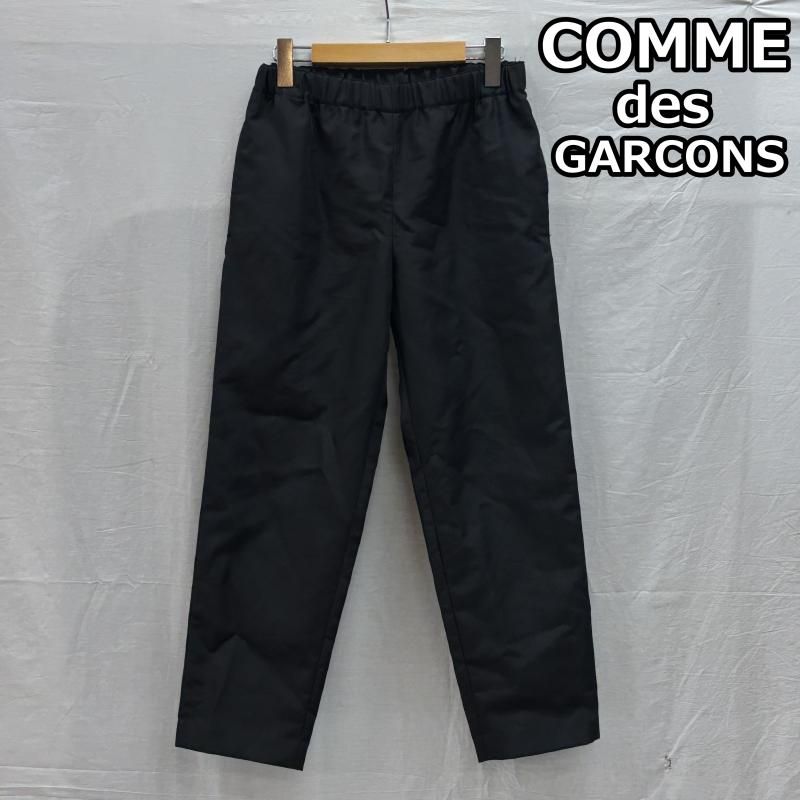 コムデギャルソンコムデギャルソン AD 2025 RM P 009 ポリエステル ナイロン テーパード パンツ ウエストゴム レディース S ISItems 古着