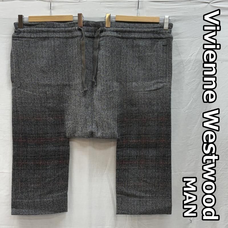 ヴィヴィアンウエストウッドマン ウール ヘリンボーン チェック